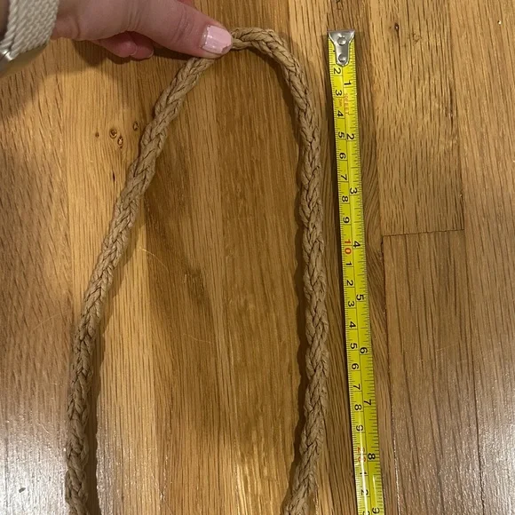 *last chance* Shein | Stylish Tan Woven Handbag - Picture 10 of 12